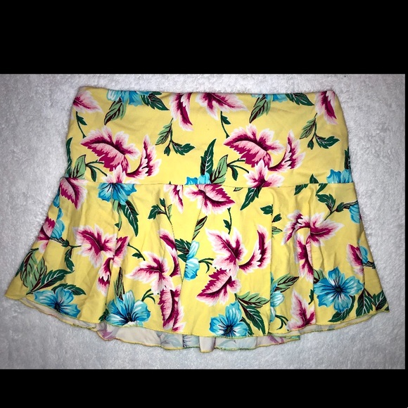 👙Victoria Secret yellow floral tankini set🌼‼️👙 - Picture 4 of 8